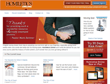 Tablet Screenshot of homileticsonline.com